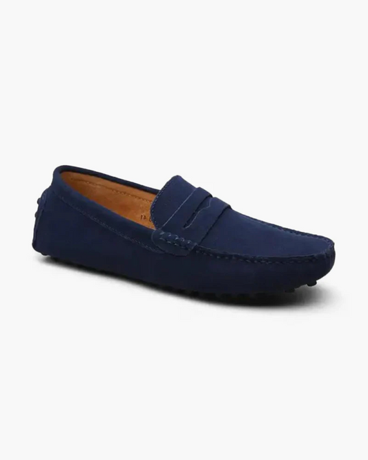 SAVOY SUEDE LOAFERS